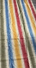 VTG EXCLUSIVE CLARENCE HOUSE WOOVEN RAYURES LANNION FABRIC STRIPED 1YD picture