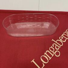 Longaberger Scalloped Boutique or Welcome Home Oval Tray Basket Protector #40309 picture