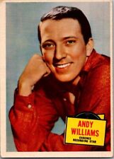 1957 Topps Hit Stars ANDY WILLIAMS #55 VG/EX Condition (1) picture