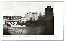 c1905s The Wright Water Power Fergus Falls Mills Fergus Falls Minnesota Postcard picture