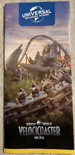 Universal Studios Orlando Guide Brochure Jurassic World Velocicoaster picture