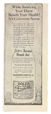 1912 Dole Hawaiian Pineapple Juice vintage print ad - The Real Health Drink picture