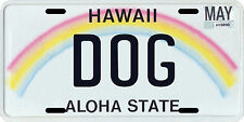 Dog the Bounty Hunter Chapman Hawaii License Plate picture