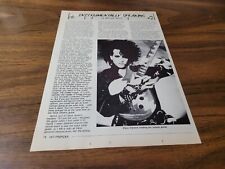 Steve Stevens (Billy Idol) 1985 Hit Parader Magazine Article picture