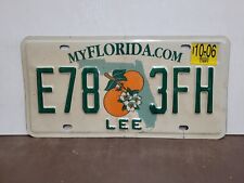 2006 Florida License Plate Tag picture
