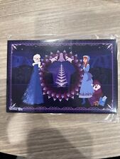 Disney Merriest Nites Frozen Elsa & Ana Post Card picture