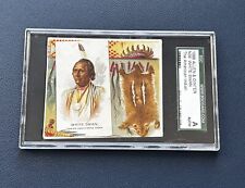 1888 N36 Allen & Ginter Celebrated American Indian Chiefs WHITE SWAN Slabbed SGC picture