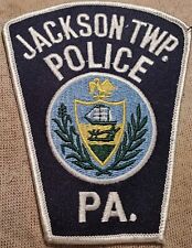 PA Jackson Twp. Pennsylvania Police Shoulder Patch picture
