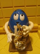 Blue Saxophone M&ms Dispenser picture