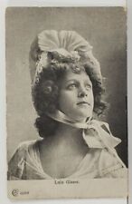 Actress LULU GLASER 19th Century Beauty Portrait Postcard Q3 picture