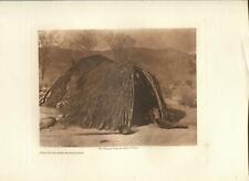 1924 Original Photogravure | Mono House Independence | Curtis | 5 1/2 x 7 1/2 picture