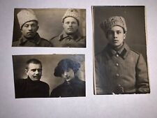 WWI RUSSIA RUSSIAN IMPERIAL PHOTO LOT MILITARY NUNS WOMEN POST STAMP SIZE picture