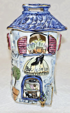 Blue Sky Clayworks Heather Goldminc Boutique Candle Holder 8” x 4.5