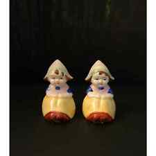 Vintage and Rare Dutch Girl Salt and Pepper Shakers picture