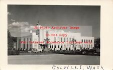 WA, Colville, Washington, RPPC, Court House Building, Exterior View, Photo picture