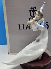 1995-1997  LLadro Porcelain Figurine The Young Jester Trumpeteer #6238 With Box. picture