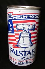 Vintage 1976 Bicentennial Falstaff Salute USA General Brewing Co Empty Beer Can picture