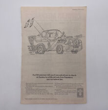 1969 Volkswagen VW Vintage Print Ad picture