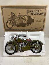 1/6 1917 Harley Davidson 3 Speed Model F Motorcycle DieCast New by Xonex picture