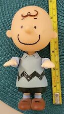 Charlie Brown Vintage Peanuts Figure Blue 2002- UFS-5.25” Tall  picture