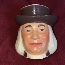 Vintage F & F Quaker Oats Man Plastic Cup Mug Premium Made In USA picture