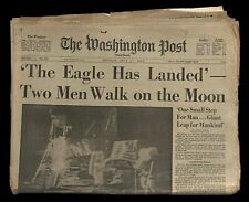 The Washington Post July 21, 1969 The Eagle has landed Newspaper - Intact picture