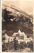 RPPC Postcard Canadian Pacific Railway Hotel Banff Alberta c.1904-1918     20325 picture