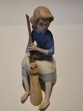Vintage Cybis Porcelain Figurine Cinderella Before The Ball Girl With Broom Rare picture