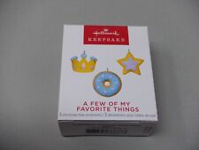 Hallmark 2022 A Few of My Favorite Things   Miniature Ornament New GM6257 picture