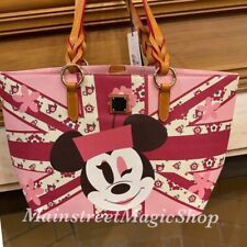 2024 Disney Parks Epcot United Kingdom Minnie Mouse Dooney And Bourke Tote Bag picture