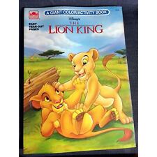 Vintage 1994 Disney’s The Lion King Giant Coloring and Activity Book - Unused picture