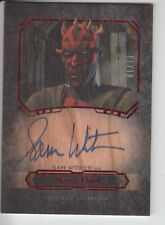 2016 Topps Star Wars Masterwork Autograph, Signed Duals, Stamp Cards You Pick picture