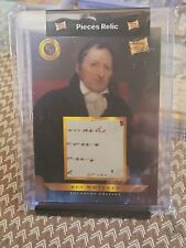 Eli Whitney 2023 Pieces Of The Past Founders Edition Authentic Relic. #7. picture