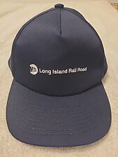 MTA LIRR Long Island Rail Road Embroidered Black Snap Back Baseball Hat Cap DAD picture