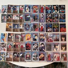 HUGE INUYASHA 2001 Bandai Carddass Masters Trading Card Lot With Chase Subset picture