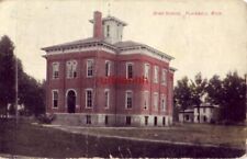 HIGH SCHOOL, PLAINWELL, MI 1908 picture