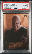 2024 Topps Dune Release Day Baron Harkonnen /150 PSA 10 picture