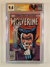 Wolverine Limited Series #1 CGC 9.4 SS Signed 5x Miller Claremont Full Creative picture