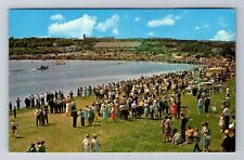 St John-Newfoundland, Annual Regatta, Quidi Vidi Lake, Antique Vintage Postcard picture
