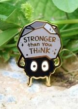 ❤SOOT SPRITE SPIRITED AWAY STRONGER THAN YOU THINK Enamel pin I❤Studio Ghibli picture