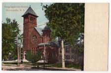 Gloversville New York c1910 Congregational Church, Valentine & Sons Publishing picture