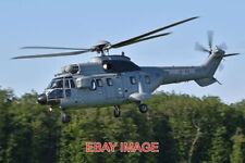 PHOTO  HELICOPTER AEROSPATIALE AS332L1 SUPER PUMA '2233 / FY' C/N 2233 BUILT 198 picture