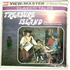 TREASURE ISLAND 1958 Live Action 3d View-Master 3 Reel Packet NEW SEALED picture