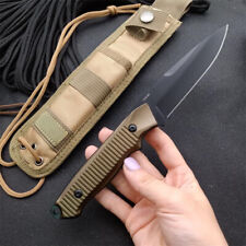154 Blade Tactical Fixed Blade Knife Aluminium Handle Fishing Hunting Knife picture