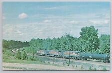 Postcard Seaboard Coast Line Locomotive and General Electric picture