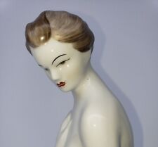 Herend Hungarian Porcelain Hollohaza Nude Woman Figurine Art Deco  picture