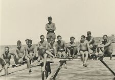VINTAGE PHOTO 1940's German Soldiers Young Men Swimwear Male Physique Beach Gay picture