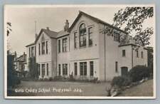 Girls County School PONTYPOOL Wales RPPC Antique United Kingdom Real Photo ~20s picture