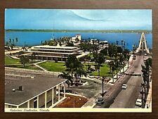 Postcard Bradenton FL Florida Chamber of Commerce Auditorium Memorial Pier picture