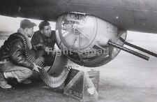 WW2 Picture Photo Crew Load Guns bottom turret of the US B-17 bomber 3671 picture